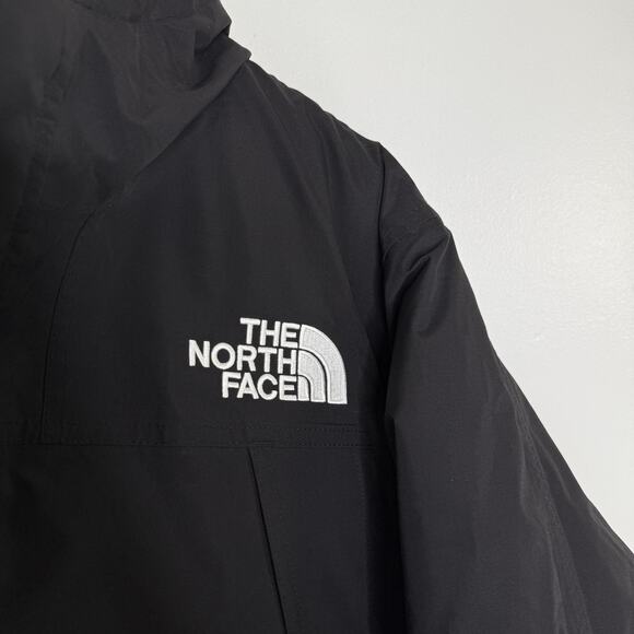North Face Jacket Mens XXXL Black DryVent 600 Down Hooded Parka Puffer Winter 3X - Picture 2 of 15